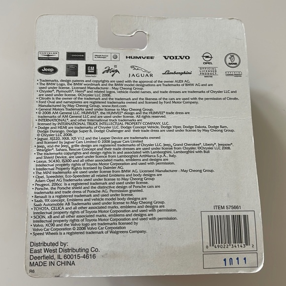 Speed Wheels red Audi Convertible 1:64 - Picture 2 of 3